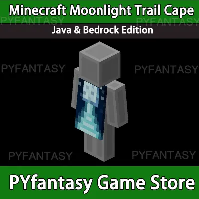 Minecraft Java &amp;amp; Bedrock Edition- Moonlight Trail Cape