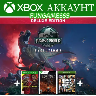 Jurassic World Evolution 3 + Gothic 1 Remake XBOX АККАУНТ - irongamers.ru