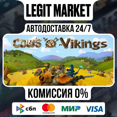 Cows VS Vikings / Steam АВТО / РУ + МИР - irongamers.ru