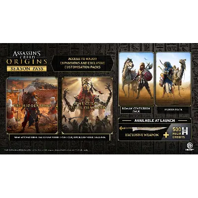Assassins Creed Origins - Season Pass XBOX ONE / XBOX SERIES X|S Ключ - irongamers.ru