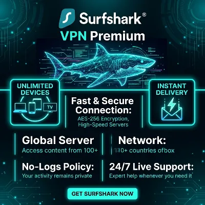 Surfshark VPN Premium | 1 месяц / 1 год / 2 года | Безлимитные устройства | Global - irongamers.ru