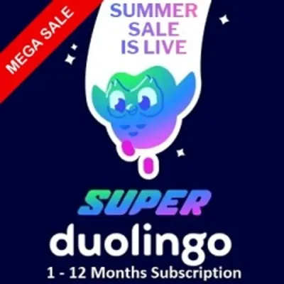 Duolingo Super подписка на 1–12 месяцев | На ваш аккаунт - irongamers.ru