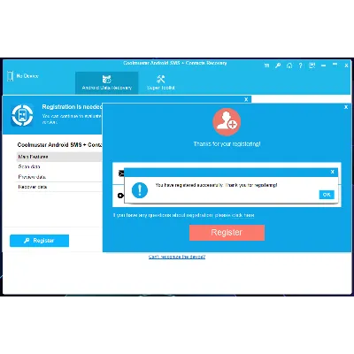 Coolmuster Android SMS + Contacts Recovery Аккаунт - irongamers.ru