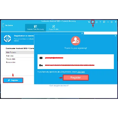 Coolmuster Android SMS + Contacts Recovery Аккаунт - irongamers.ru