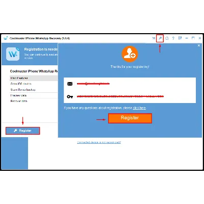 Coolmuster iPhone WhatsApp Recovery Аккаунт - irongamers.ru