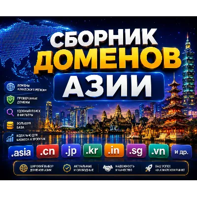 Сборник доменов Азии 2026 - (Октябрь 2026) - irongamers.ru
