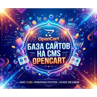 Базa сайтов на CMS OpenCart 2026 - - (Октябрь 2026) - irongamers.ru