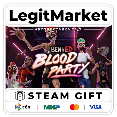 Ben and Ed - Blood Party / Steam АВТО / РУ + МИР - irongamers.ru