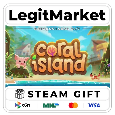 Coral Island / Steam АВТО / РУ + МИР - irongamers.ru