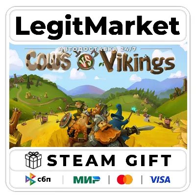 Cows VS Vikings / Steam АВТО / РУ + МИР - irongamers.ru