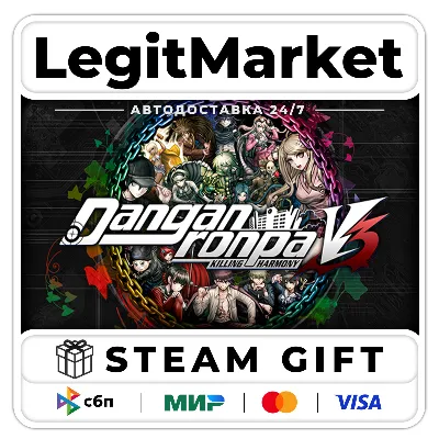 Danganronpa V3: Killing Harmony / Steam АВТО / РУ + МИР - irongamers.ru