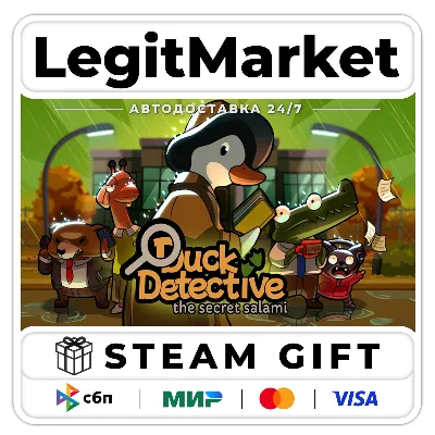 Duck Detective: The Secret Salami / Steam АВТО / РУ + МИР - irongamers.ru