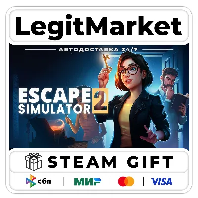Escape Simulator 2 / Steam АВТО / РУ + МИР - irongamers.ru