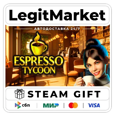 Espresso Tycoon / Steam АВТО / РУ + МИР - irongamers.ru