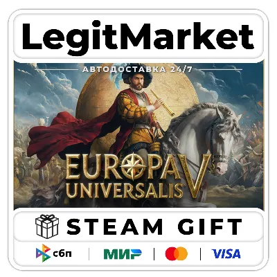 Europa Universalis V / Steam АВТО / РУ + МИР - irongamers.ru