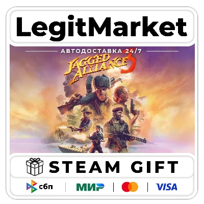 Jagged Alliance 3 / Steam АВТО / РУ + МИР - irongamers.ru