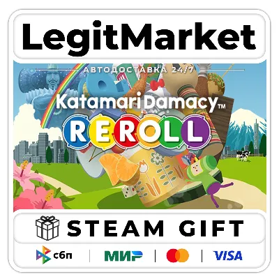 Katamari Damacy REROLL / Steam АВТО / РУ + МИР - irongamers.ru
