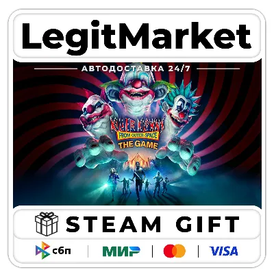 Killer Klowns From Outer Space: The Game / Steam АВТО / РУ + МИР - irongamers.ru