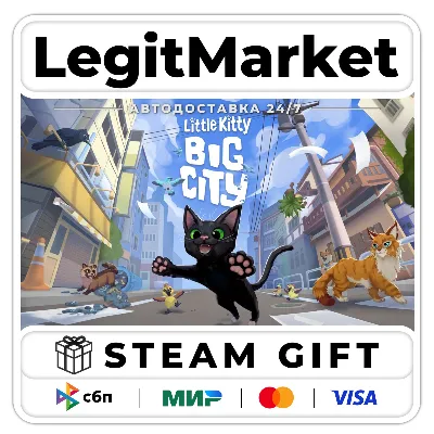 Little Kitty, Big City / Steam АВТО / РУ + МИР - irongamers.ru