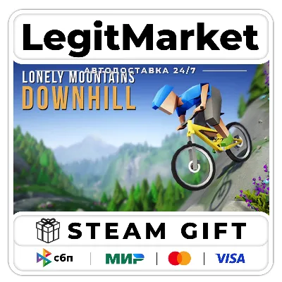 Lonely Mountains: Downhill / Steam АВТО / РУ + МИР - irongamers.ru