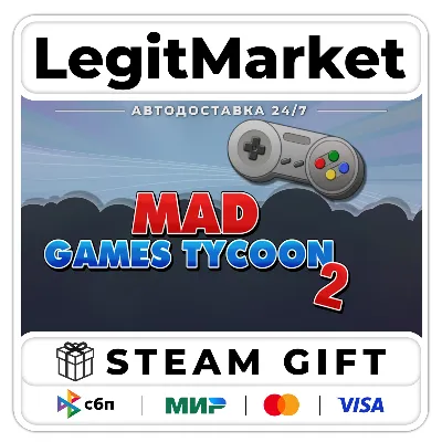 Mad Games Tycoon 2 / Steam АВТО / РУ + МИР - irongamers.ru