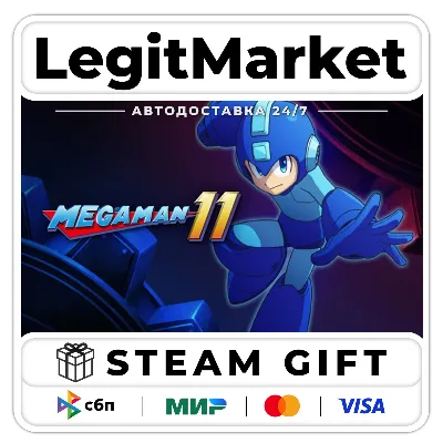 Mega Man 11 / Steam АВТО / РУ + МИР - irongamers.ru