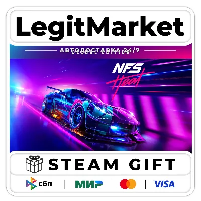 Need for Speed Heat Deluxe Edition Steam АВТО РУ + МИР - irongamers.ru