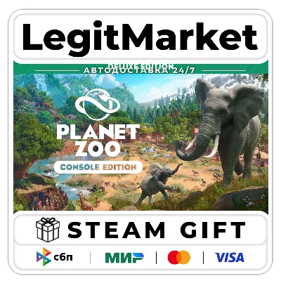 Planet Zoo Deluxe Edition / Steam АВТО / РУ + МИР - irongamers.ru