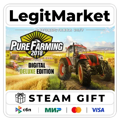 Pure Farming Deluxe / Steam АВТО / РУ + МИР - irongamers.ru