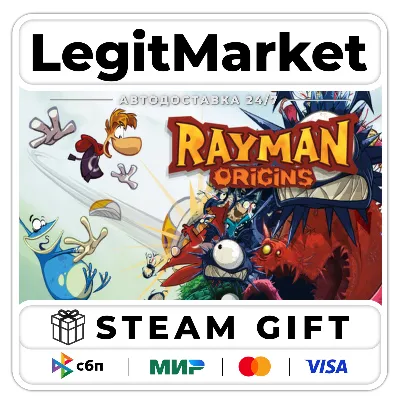 Rayman Origins / Steam АВТО / РУ + МИР - irongamers.ru