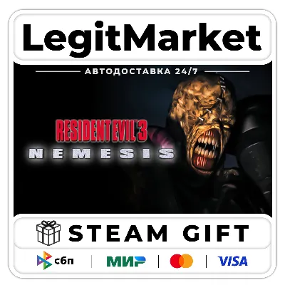Resident Evil 3 Nemesis (1999) / Steam АВТО / РУ + МИР - irongamers.ru