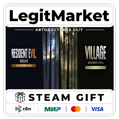 Resident Evil 7 Gold Edition & Village Gold Edition / Steam АВТО / РУ + МИР - irongamers.ru