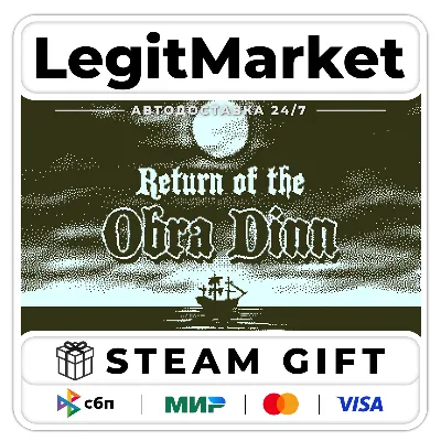 Return of the Obra Dinn / Steam АВТО / РУ + МИР - irongamers.ru