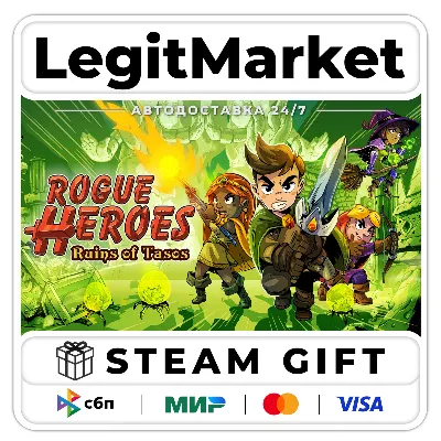 Rogue Heroes: Ruins of Tasos / Steam АВТО / РУ + МИР - irongamers.ru