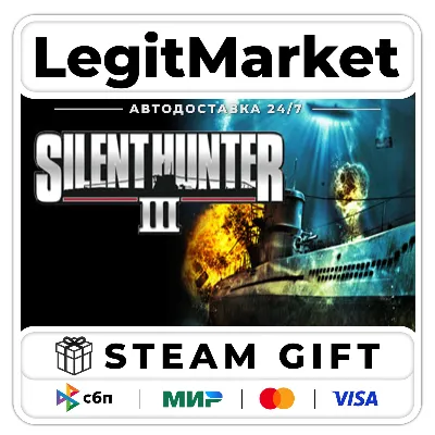 Silent Hunter III / Steam АВТО / РУ + МИР - irongamers.ru