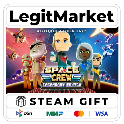 Space Crew: Legendary Edition / Steam АВТО / РУ + МИР - irongamers.ru