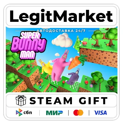 Super Bunny Man / Steam АВТО / РУ + МИР - irongamers.ru