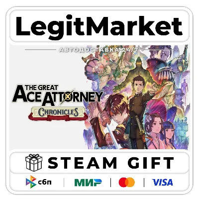 The Great Ace Attorney Chronicles / Steam АВТО / РУ + МИР - irongamers.ru
