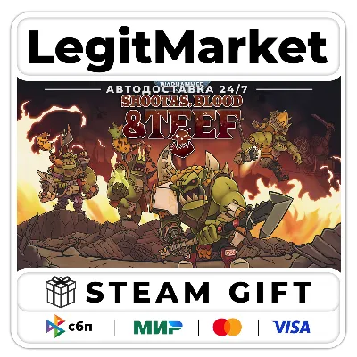 Warhammer 40,000: Shootas, Blood & Teef / Steam АВТО / РУ + МИР - irongamers.ru