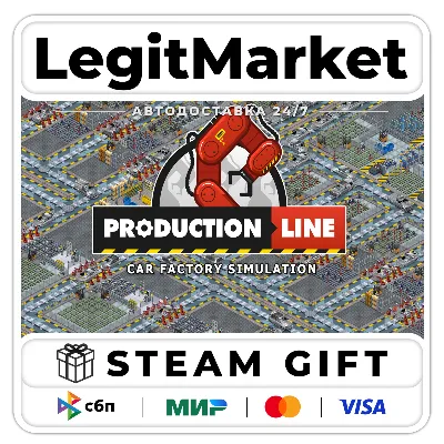 Production Line : Car factory simulation / Steam АВТО / РУ + МИР - irongamers.ru