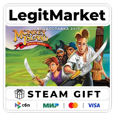 The Secret of Monkey Island: Special Edition / Steam АВТО / РУ + МИР - irongamers.ru