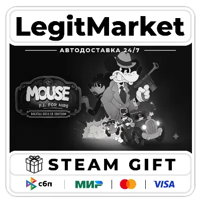 MOUSE: P.I. For Hire Digital Deluxe Edition / Steam АВТО / РУ + МИР - irongamers.ru