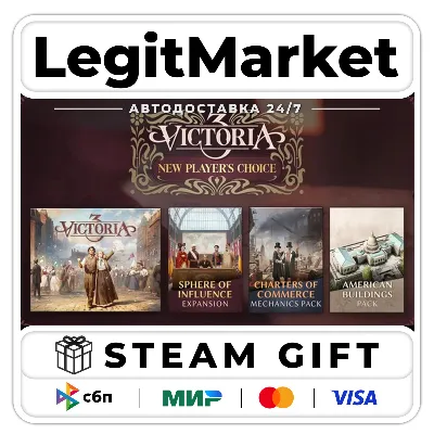 Victoria 3 : New Player&acute;s Choice / Steam АВТО / РУ + МИР - irongamers.ru