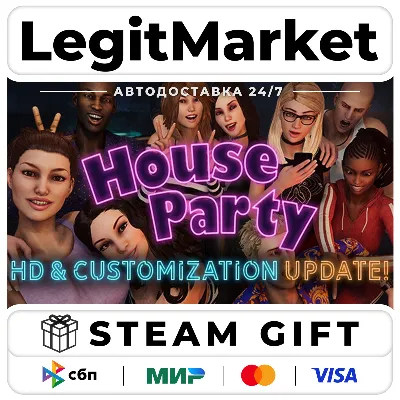 House Party / Steam АВТО / РУ + МИР - irongamers.ru