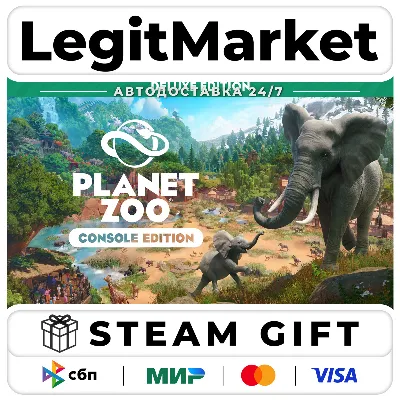 Planet Zoo Deluxe Edition / Steam АВТО / РУ + МИР - irongamers.ru