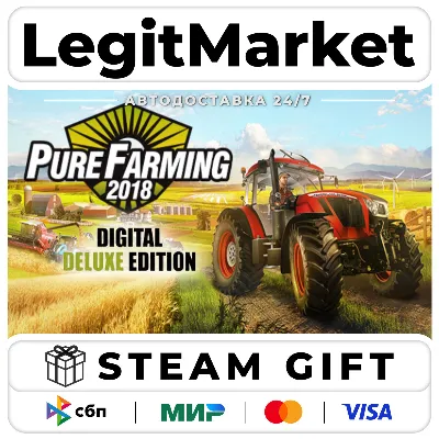 Pure Farming Deluxe / Steam АВТО / РУ + МИР - irongamers.ru