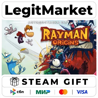 Rayman Origins / Steam АВТО / РУ + МИР - irongamers.ru