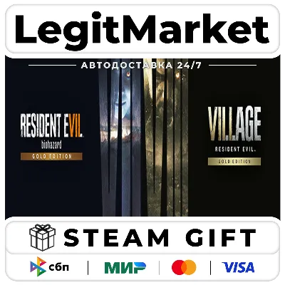 Resident Evil 7 Gold Edition & Village Gold Edition / Steam АВТО / РУ + МИР - irongamers.ru