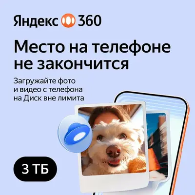 Облачное хранилище Яндекс 360 Диск 3ТБ 12 мес - irongamers.ru