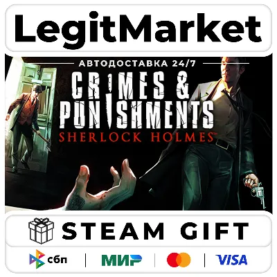 Sherlock Holmes: Crimes and Punishments / Steam АВТО / РУ + МИР - irongamers.ru